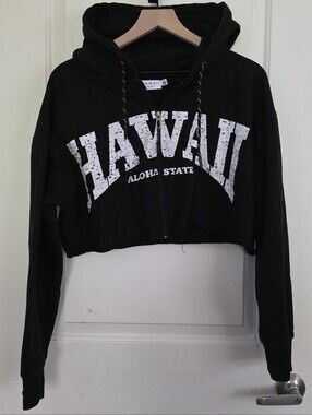 RR Hawaii Resorts Cropped Hoodie